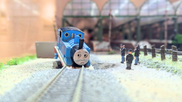 きかんしゃトーマスの世界展ジオラマトーマス